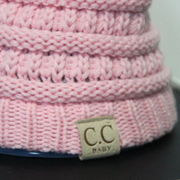 NEW SOLID CC BABY BEANIE CHOICE OF COLOR NWT - Picture 3 of 4